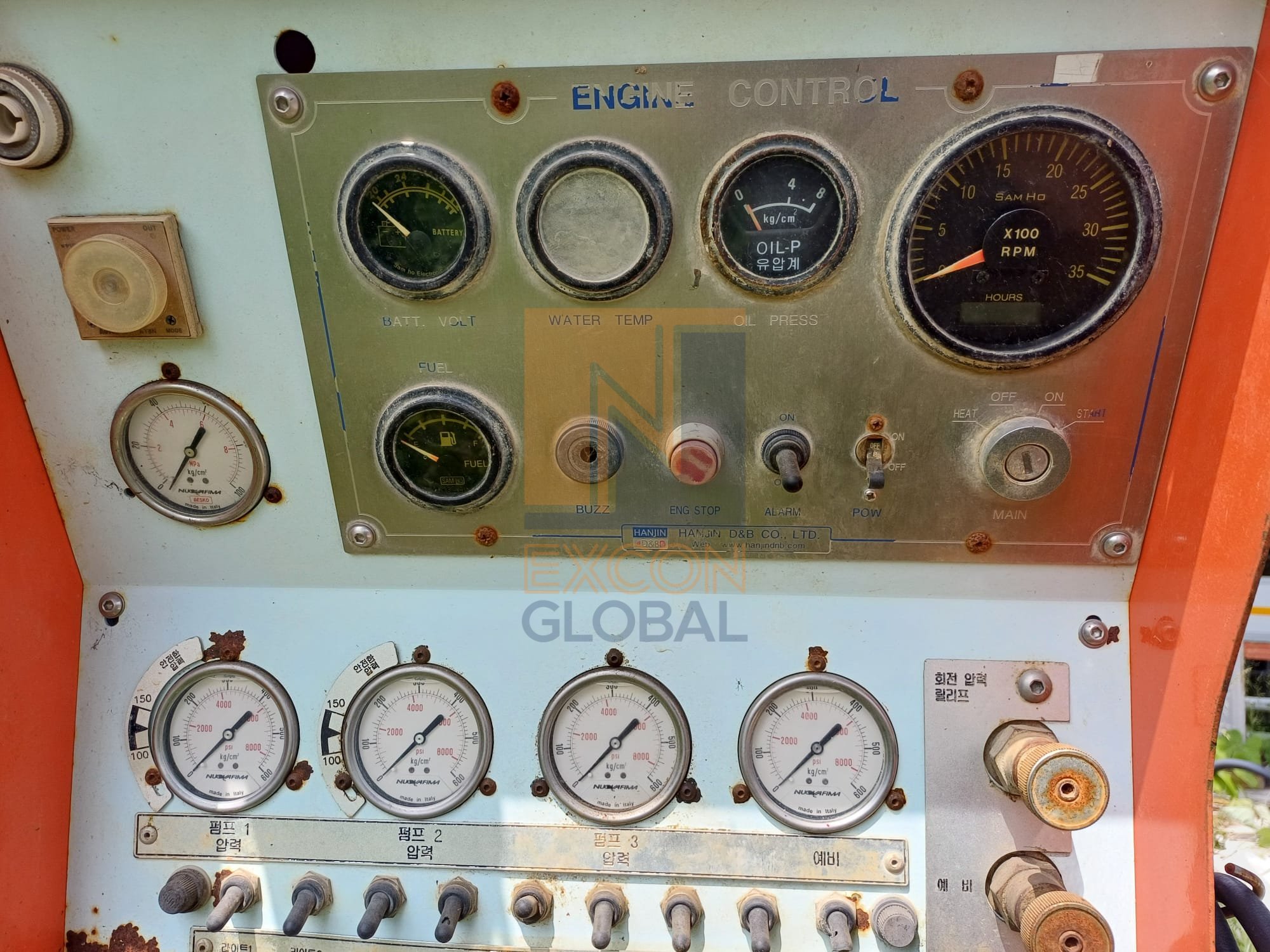 2012 HANJIN DNB P6000(16W)