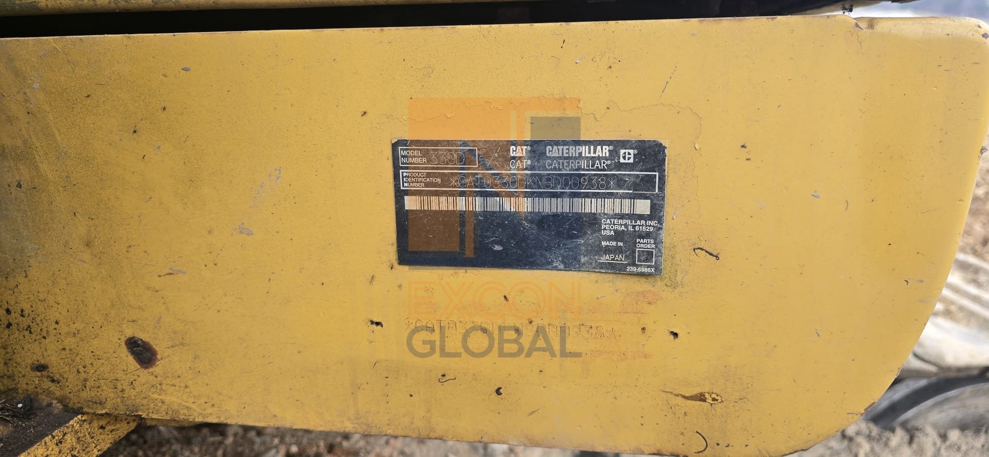 2007 CATERPILLAR 330D